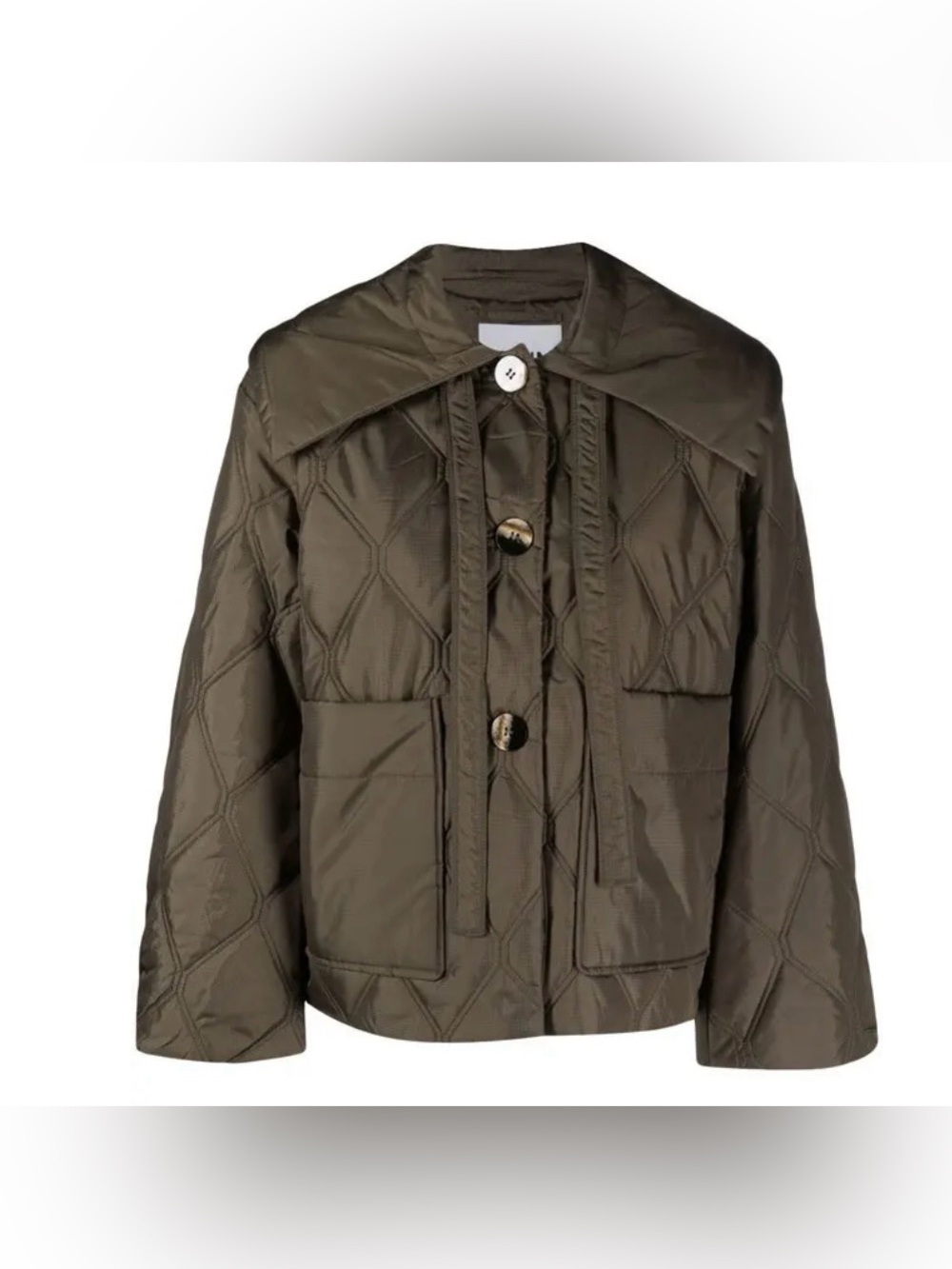 GANNI 
Quilted Jacket